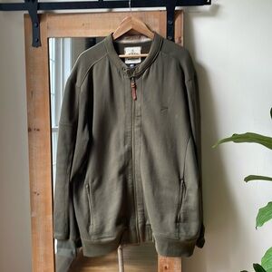 A. Tiziano Bomber Style Sweatshirt Size 2XL